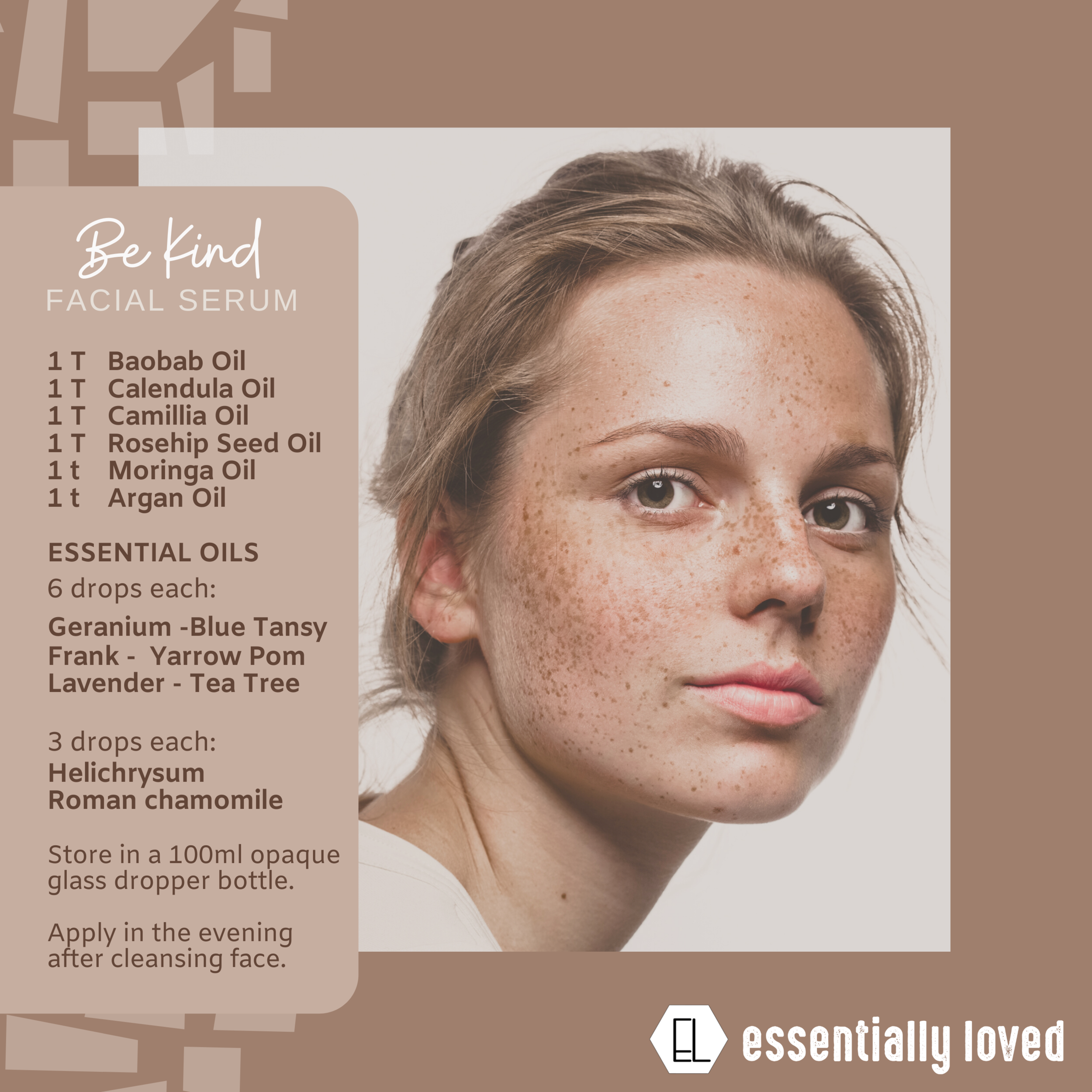 essentially loved Be Kind Facial Serum All Natural Recipe