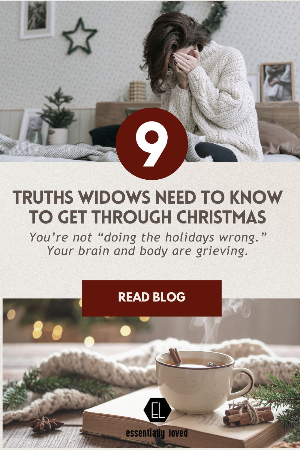 9 truths widows need to know to get through Christmas essentially loved kimber ryan christian grief educator.png
