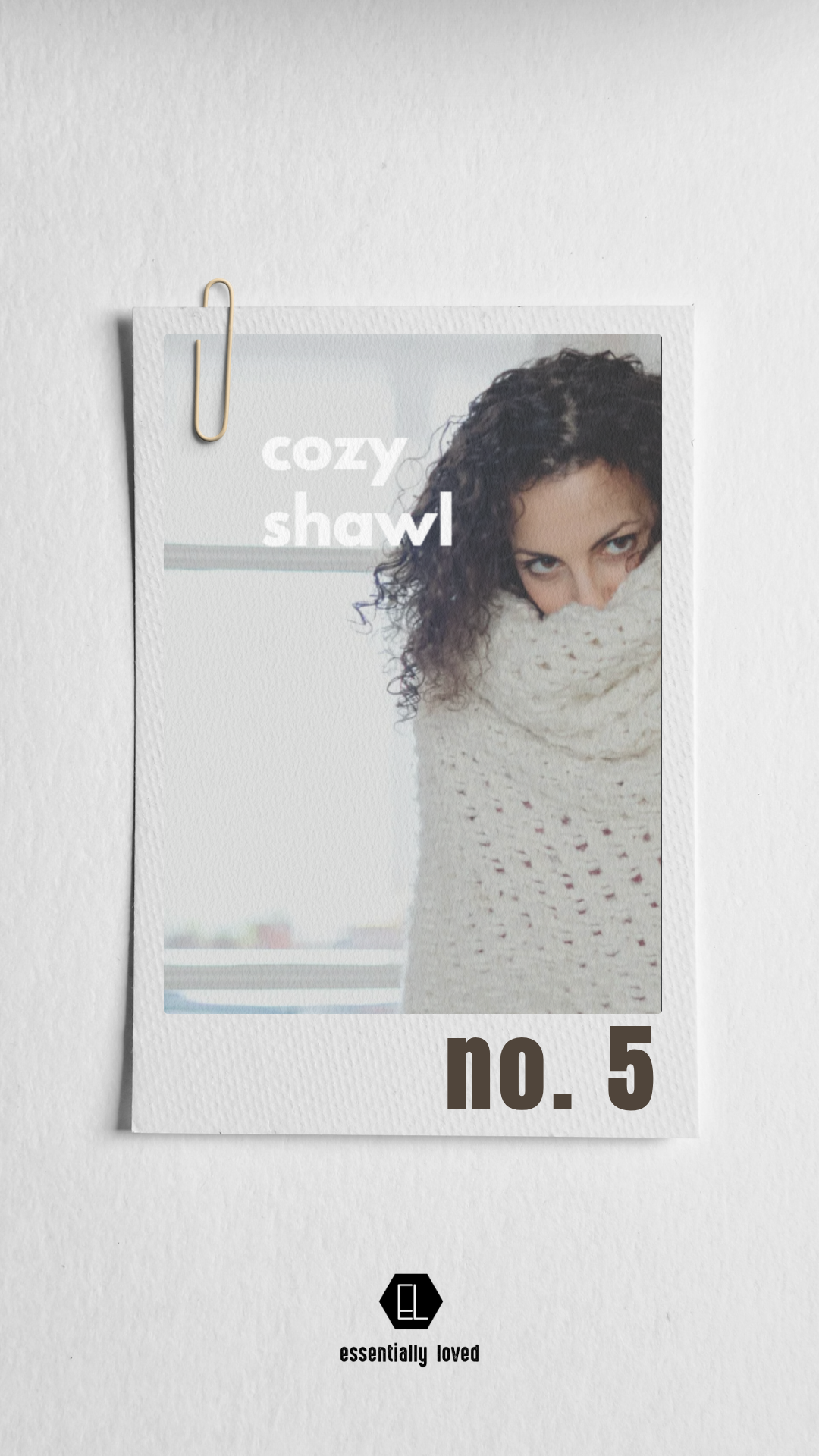 woman in wrapped up in a cozy wrap , held in Gods love - gift for valentines day to help her feel seen