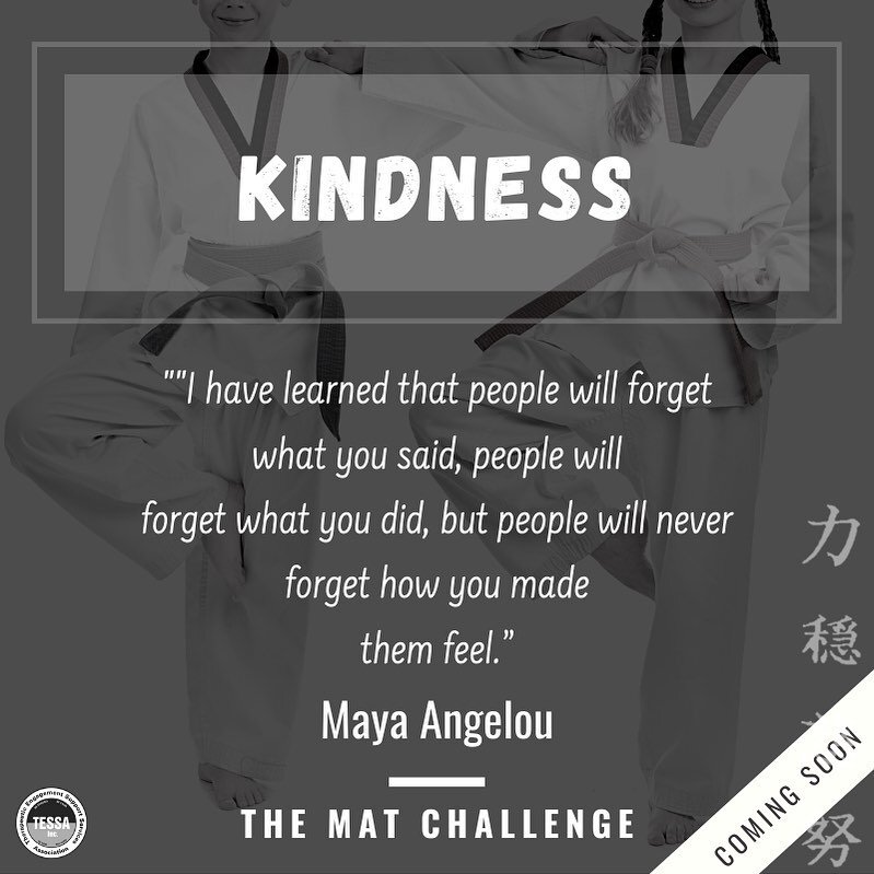 What is kindness?
Why is it important?
How can we develop and grow it? 

THE MAT CHALLENGE 👊🏼
Are you ready?!

✅ 5 Weeks
✅ 5 Essential Life Skills
✅ 10 Self-Empowering Activities
✅ Primary - High School - Adults

COMING SOON...

#thematchallenge #s