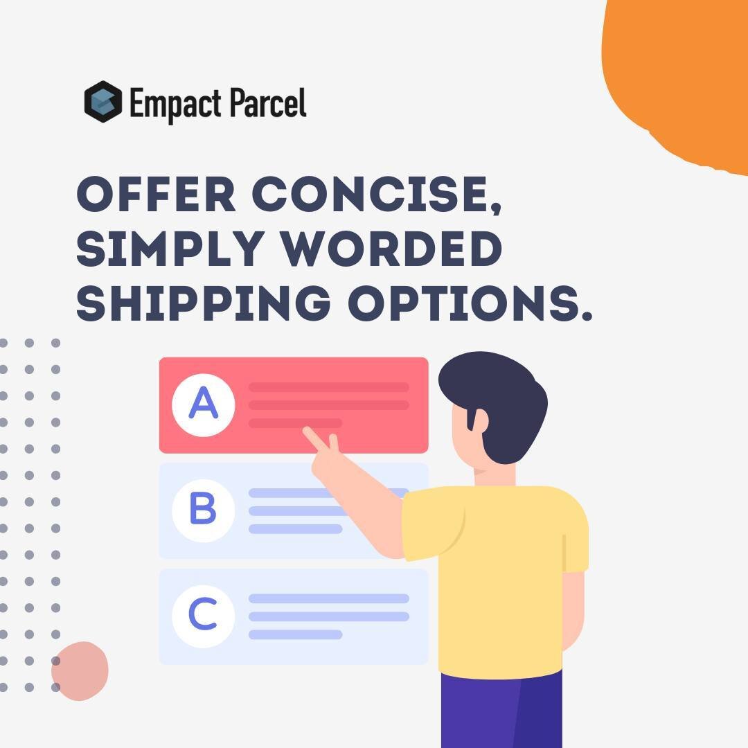 ➕ Providing a positive delivery experience begins well before a package is shipped, let alone delivered. Whether presented as static content on a Shipping/FAQ page or dynamically displayed on PDPs, shipping options should be simple, clean, and easy t