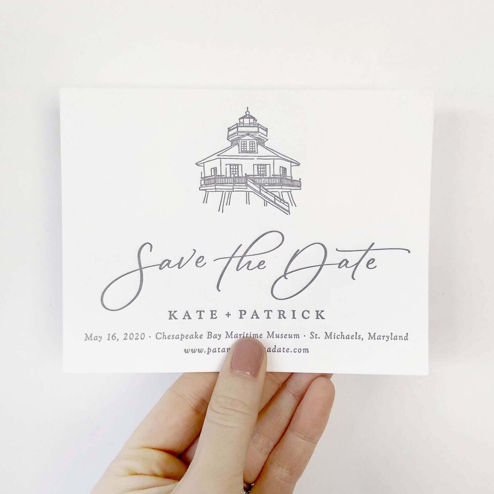 Save the Date Destination Wedding Venue Illustration Longest Time Design PRINTED Venue Illustration Save the Date Digital Venue Sketch