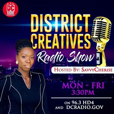 Image of DC Creatives Radio Show host Savvy Cherise