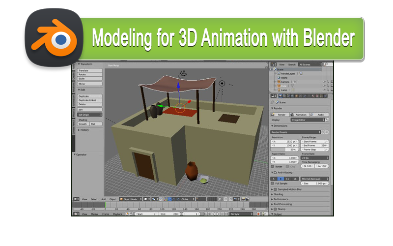 Modeling for 3D Animation with Blender — Make Time Modeling for 3D Animation with Blender — Make Time