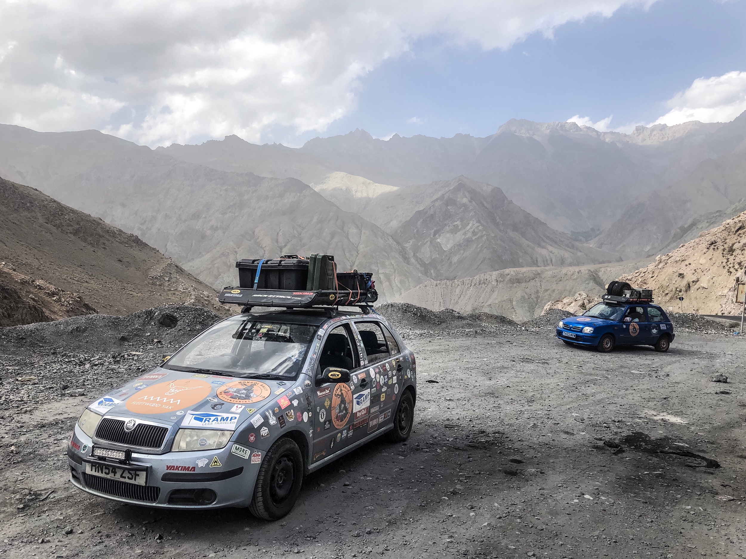 The drive into the Pamirs before entering the GBAO region