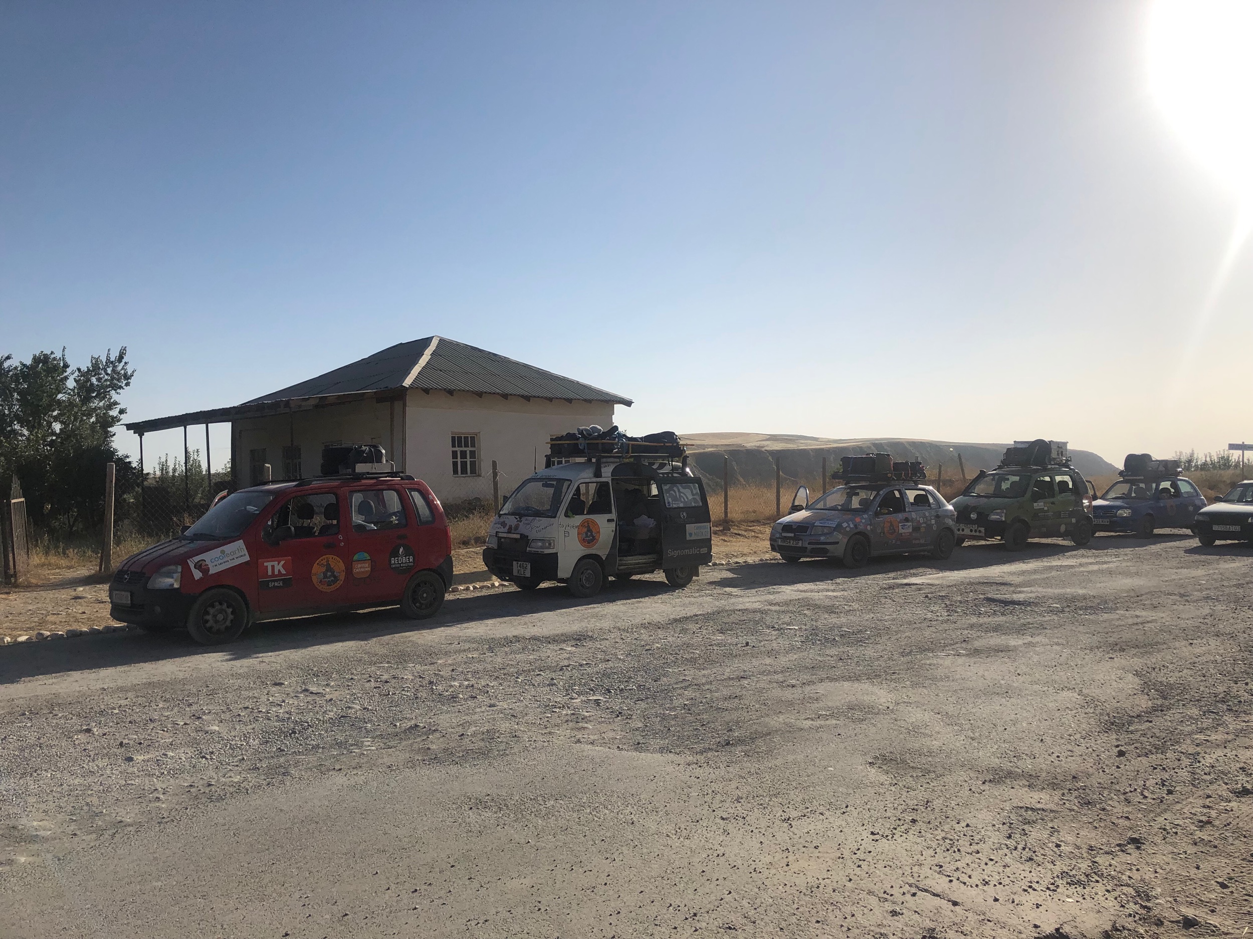 Our convoy through the Pamirs