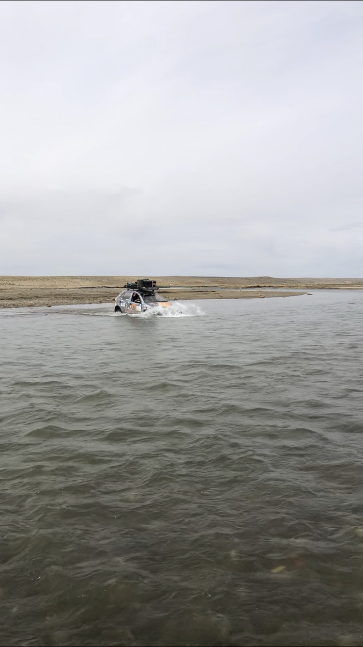 Stevie is an amphibious vehicle