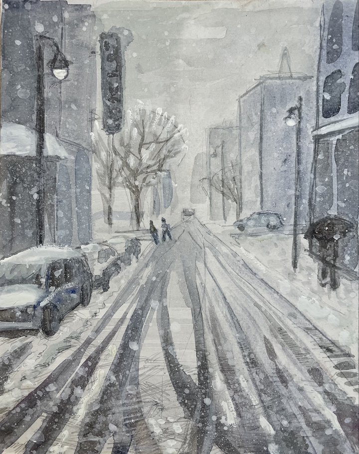 Montréal winter streets
