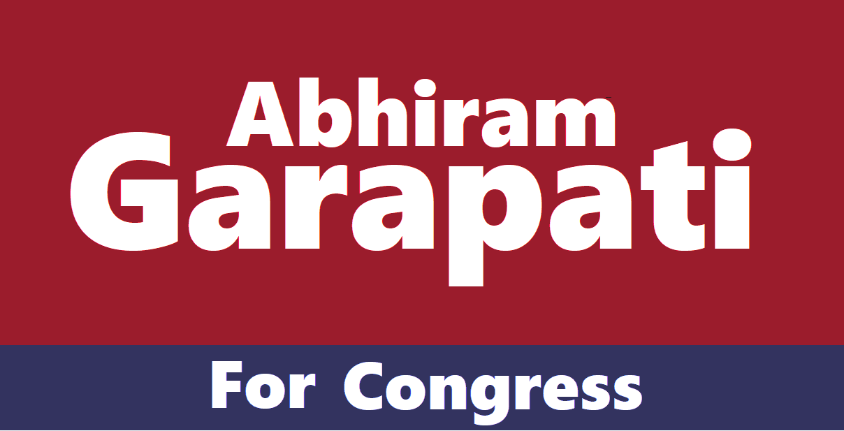 Abhiram Garapati for Congress