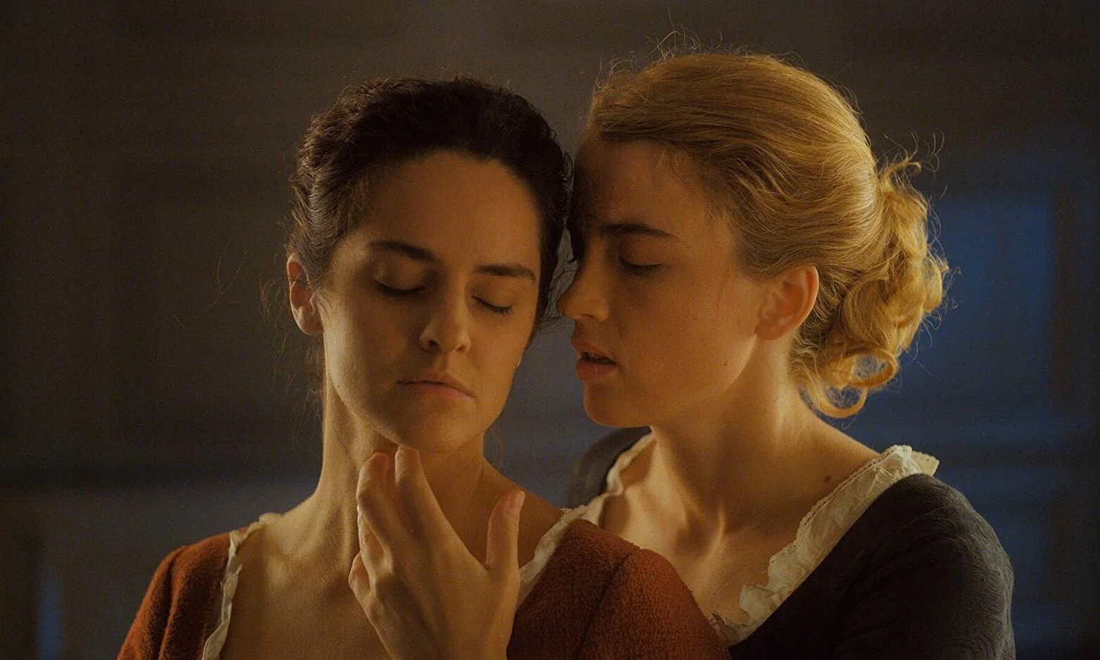 Noémie Merlant and Adèle Haenel in Portrait of a Lady on Fire, photo by Claire Mathon, courtesy of Neon & Lilies Films