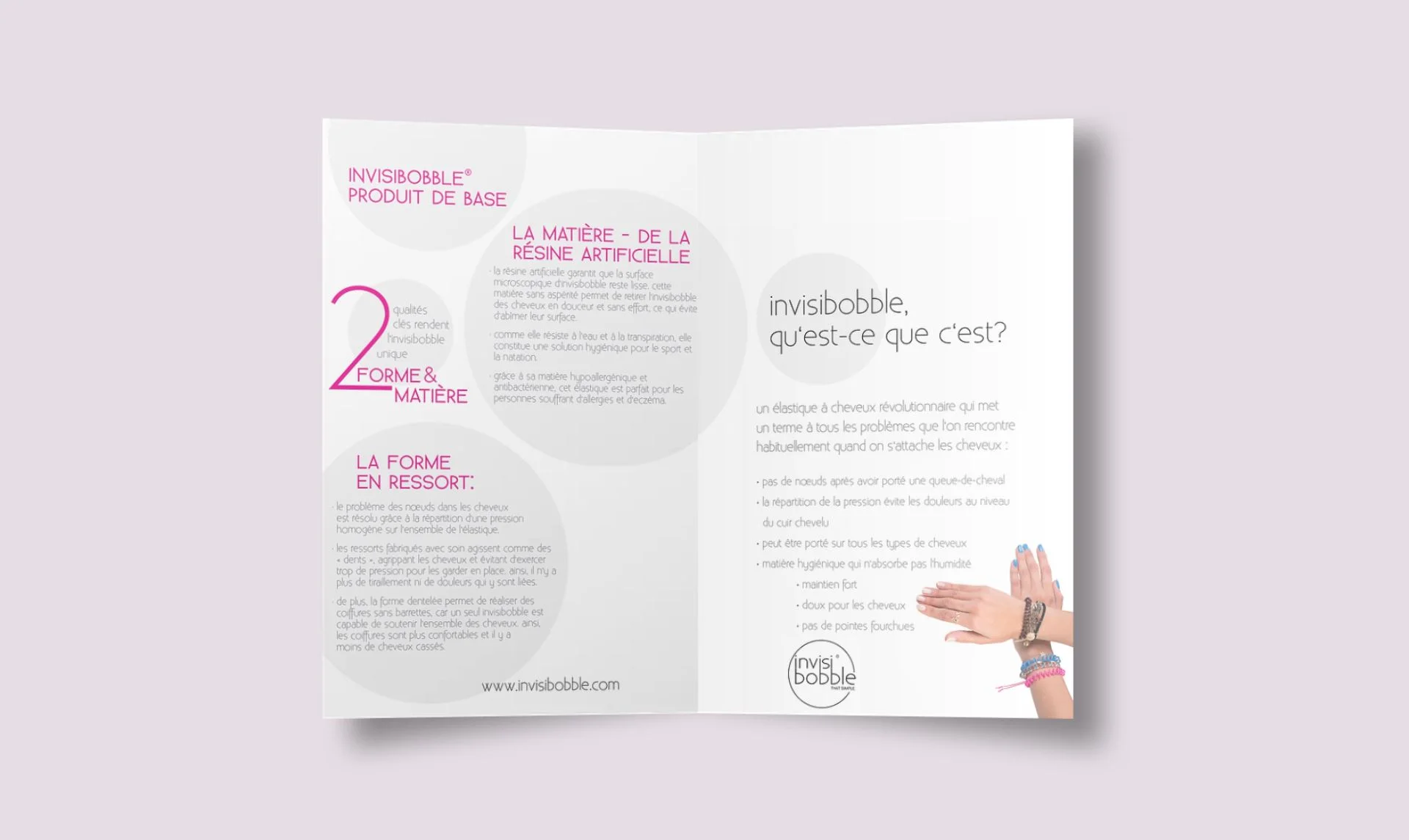 Single Fold Booklet Design
