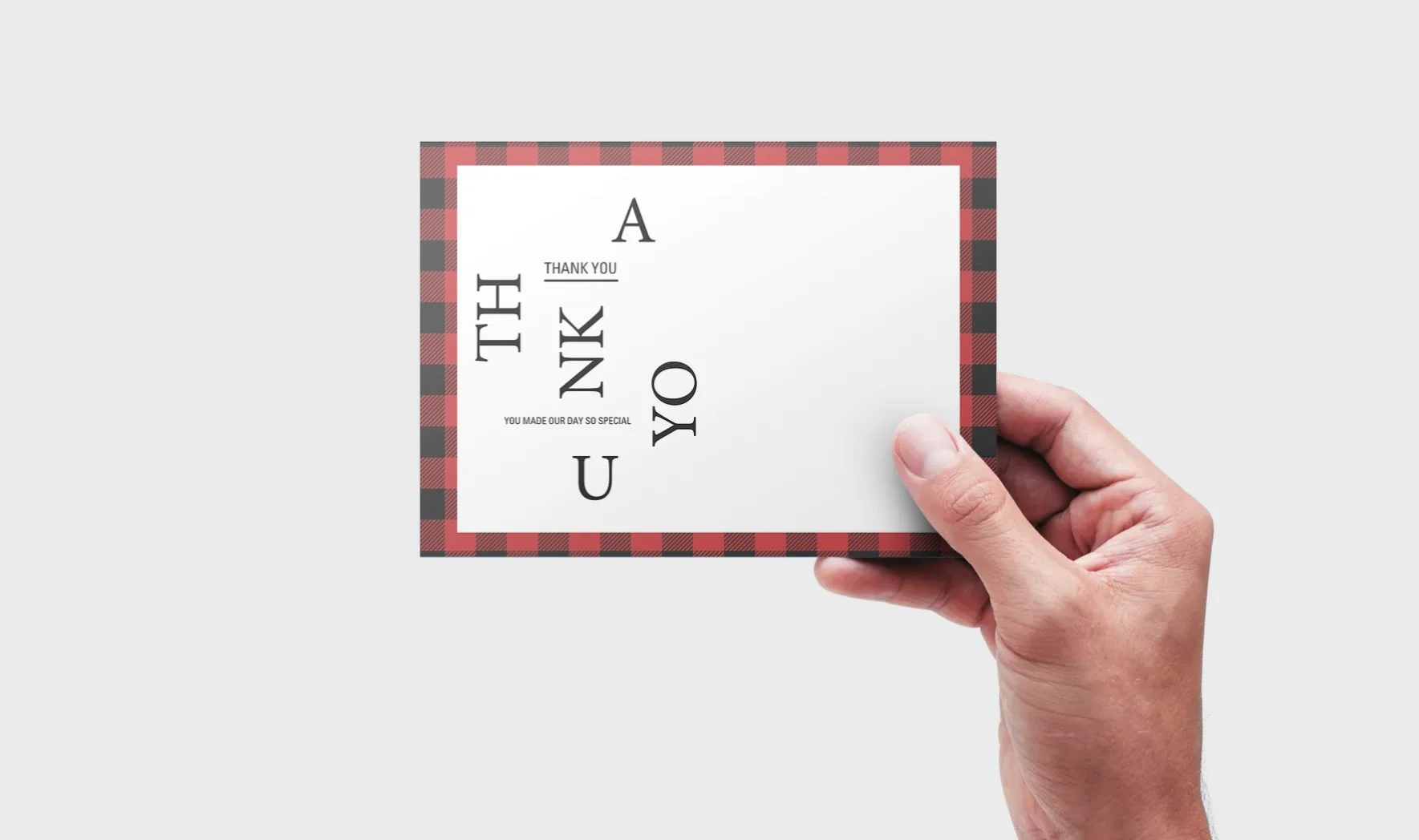 Thank You Card