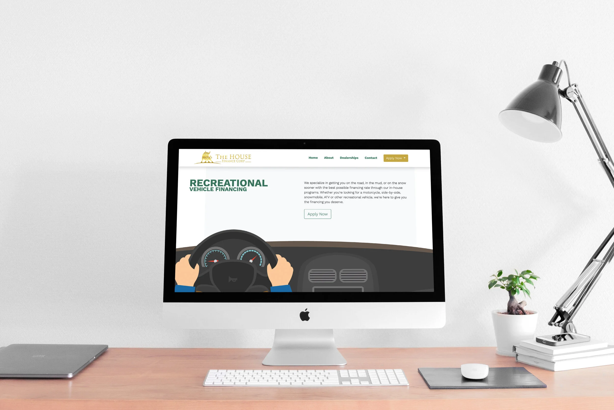 Website Home Page Design