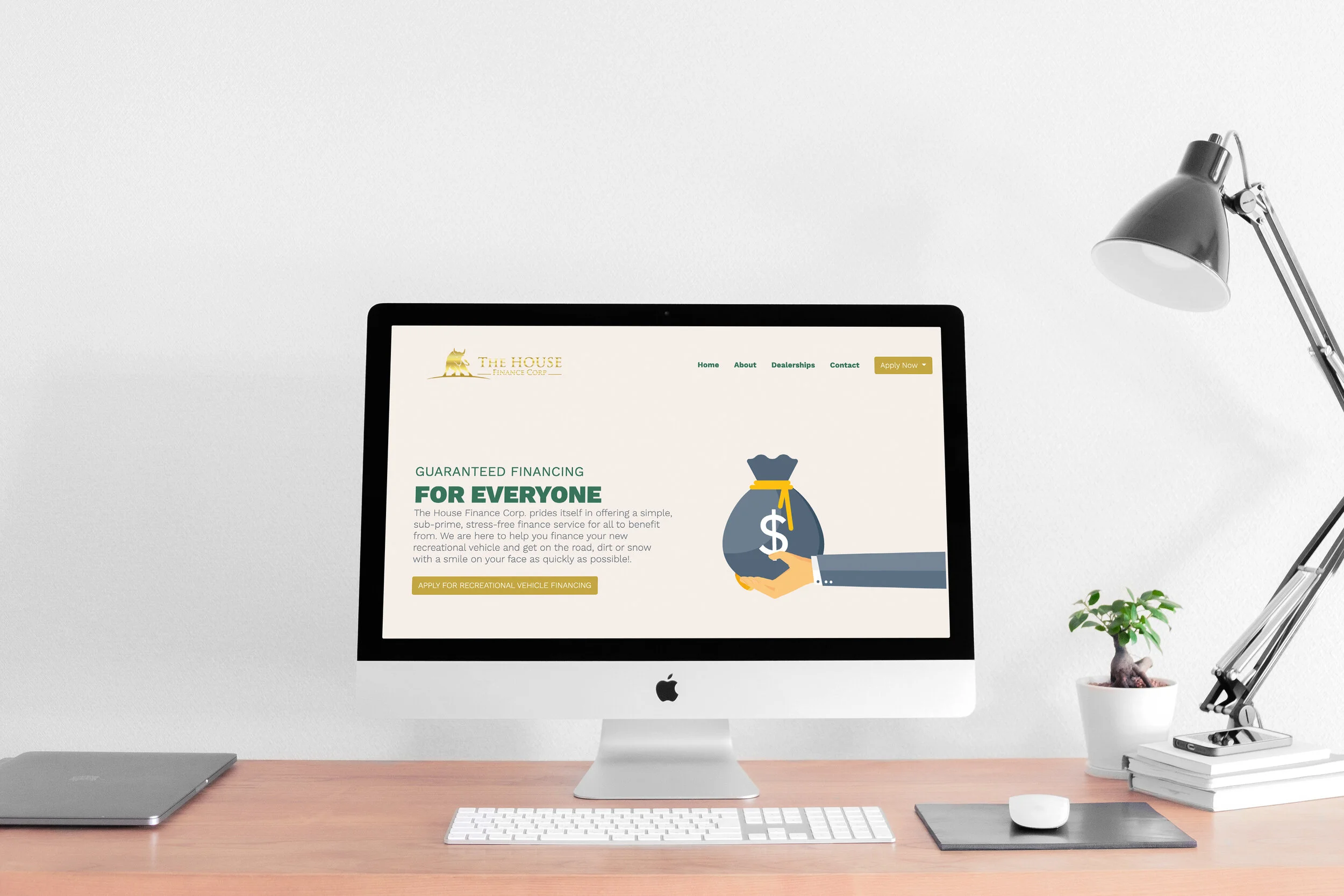 Website Home Page Design