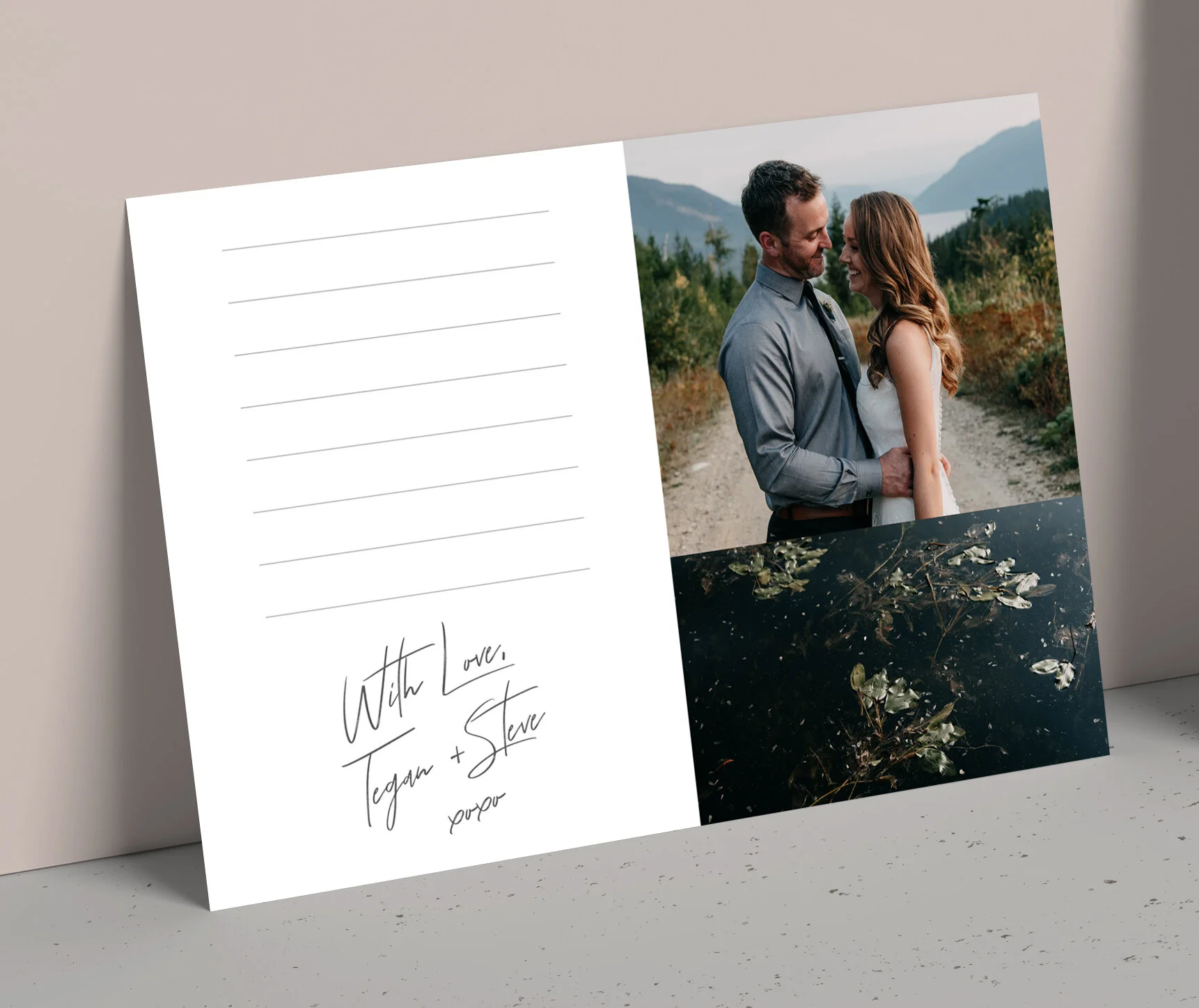 Thank You Card Back