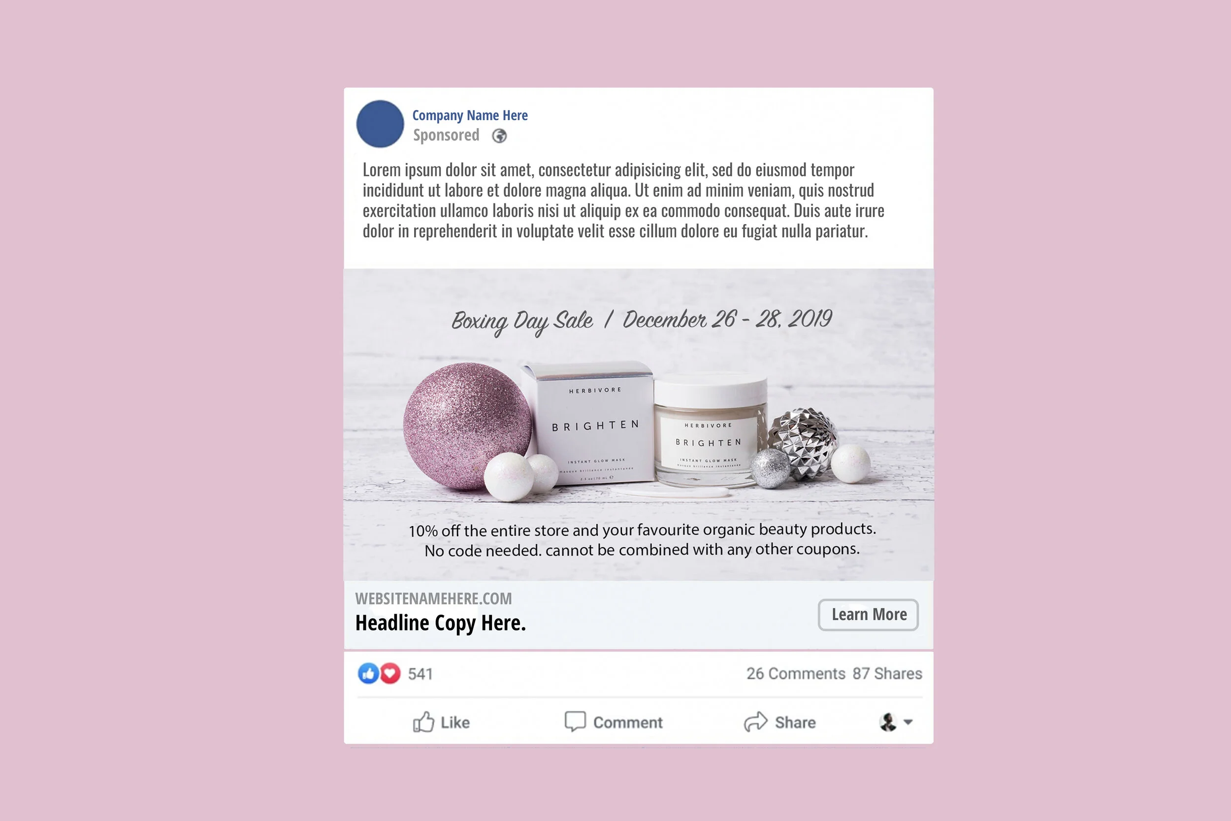 Facebook Ad Design