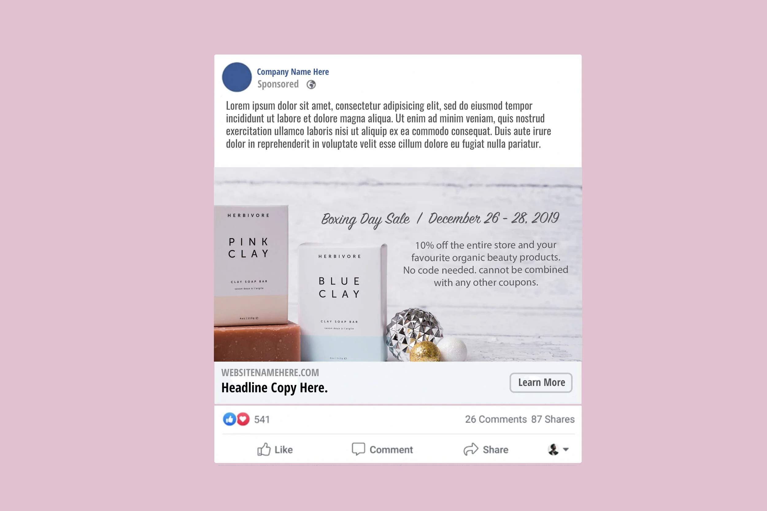 Facebook Ad Design