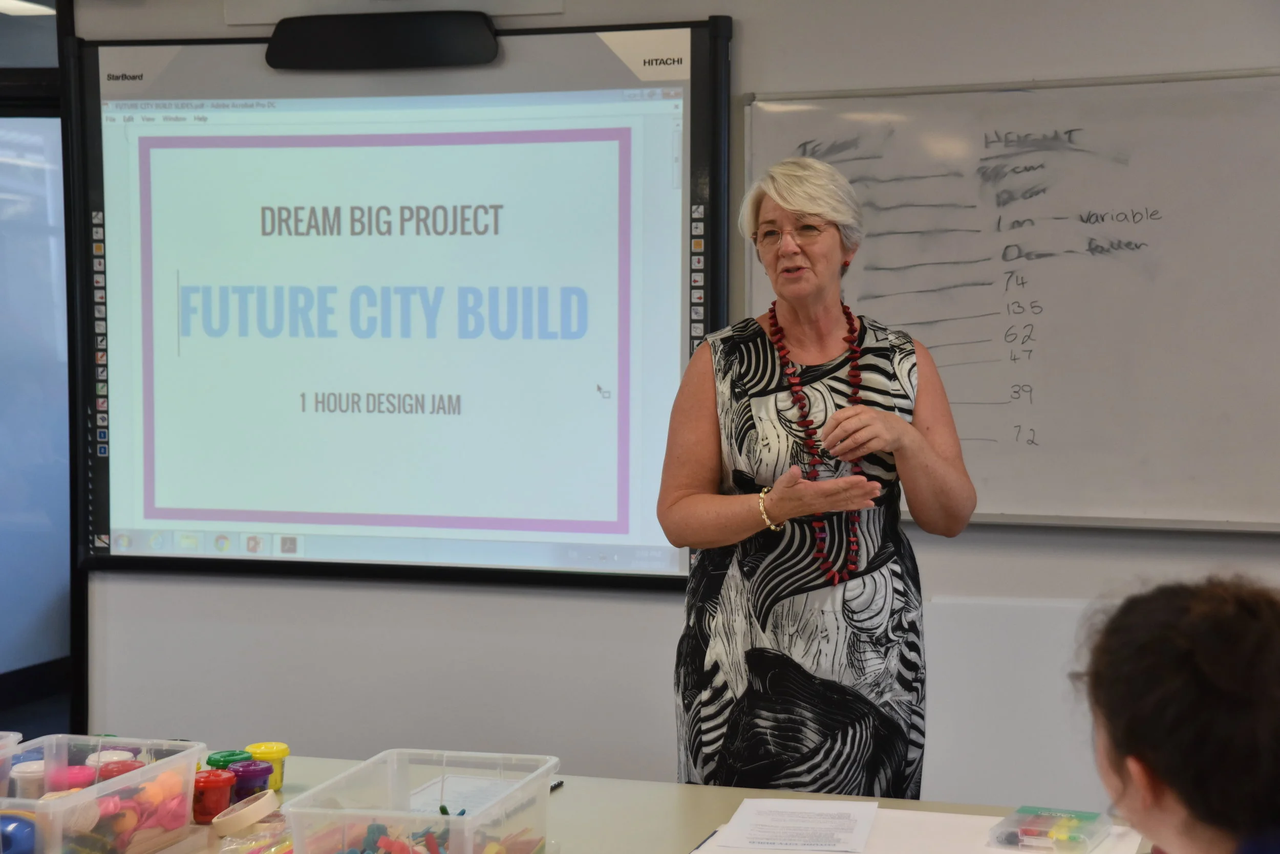 2017 Dream Big Event: Future City Build with Rockhampton Mayor, Margaret Strelow
