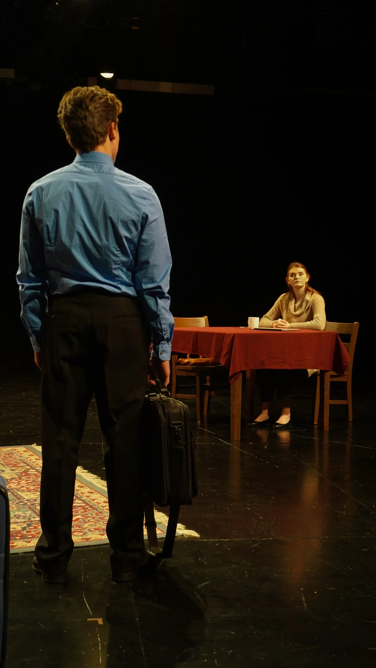 Michael and Charlotte Abrams face off