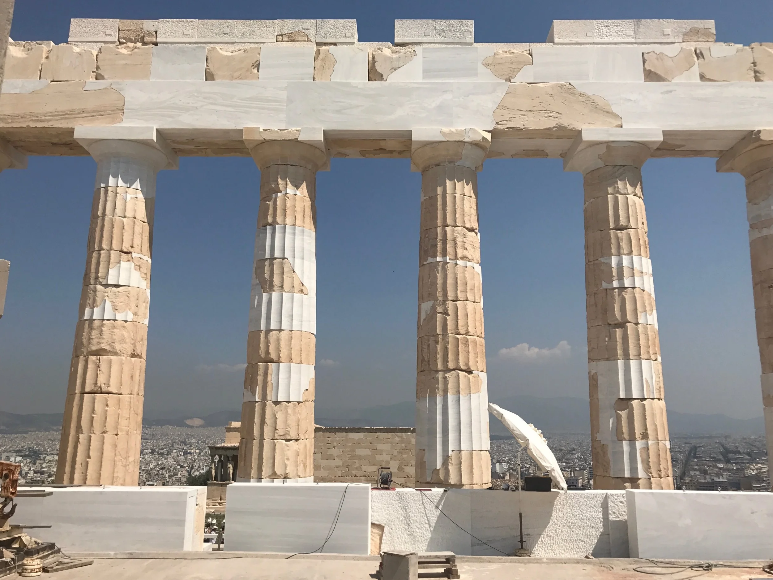 Restoring The Parthenon: Restoration Of Parthenon Walls – BQSHA