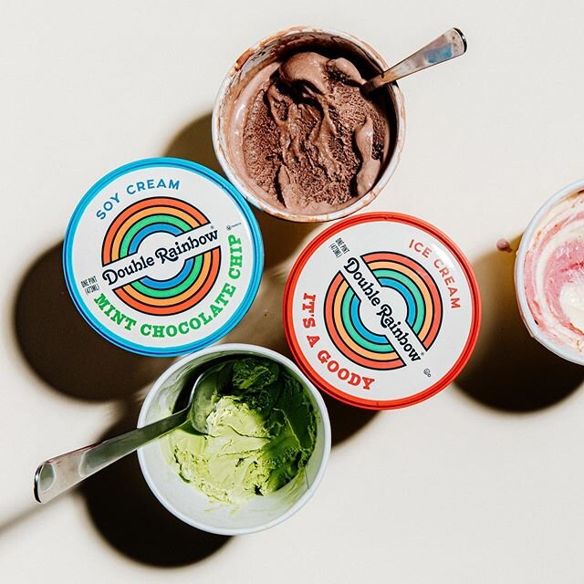 Happy St. Patrick&rsquo;s Day! 🌈🍀 Finding ice cream rather than gold at the end of the rainbow is perfectly okay with me.🍦 @doublerainbowicecream 
_____________________________________________
Work completed while at @interactboulder  ____________