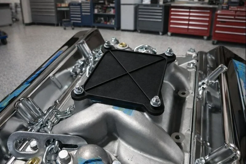 4 Barrel Carburetor Intake Manifold Dust Cover