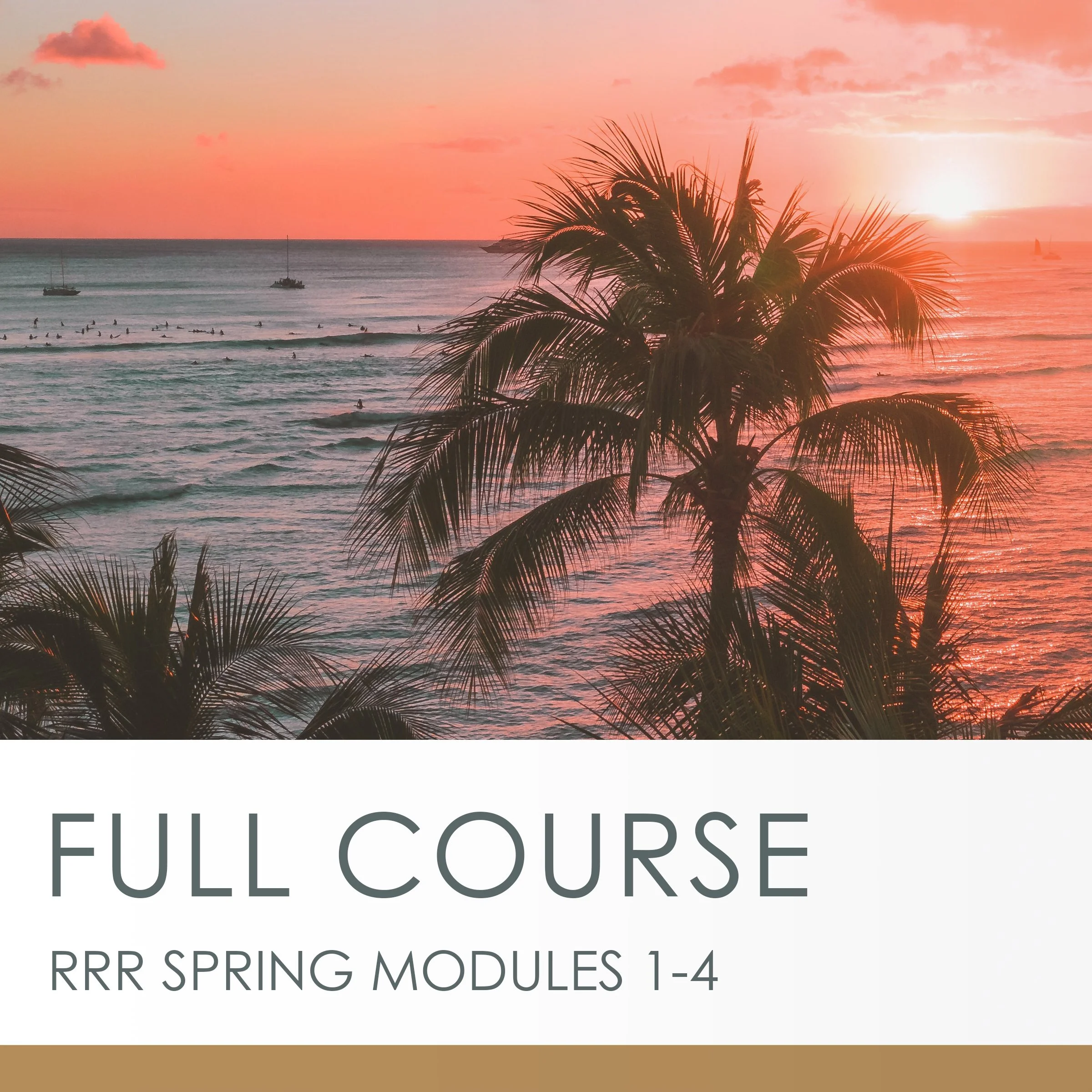 Relax, Release, Relief - Full Module Course - May 2-3
