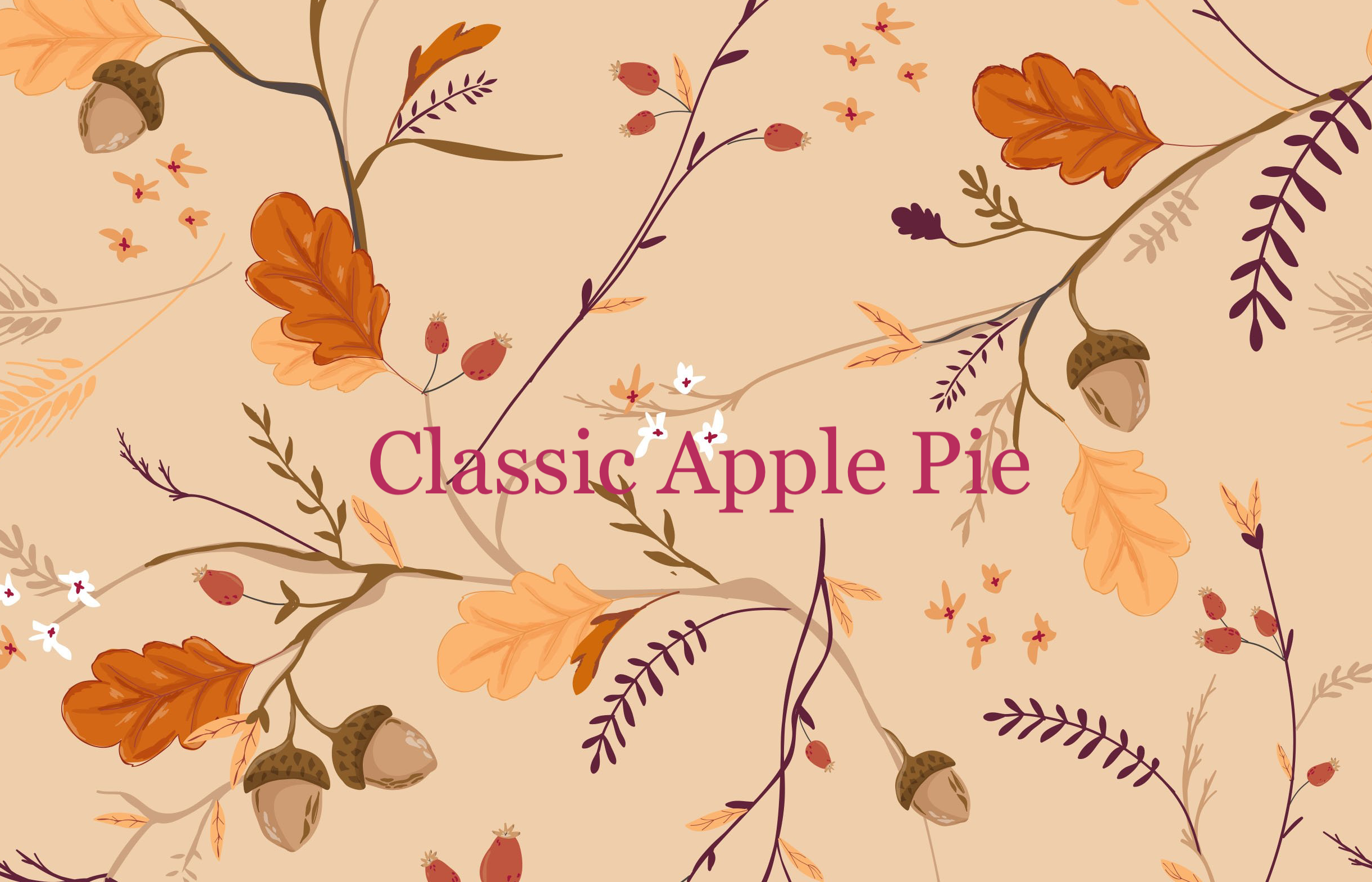 Classic Apple Pie