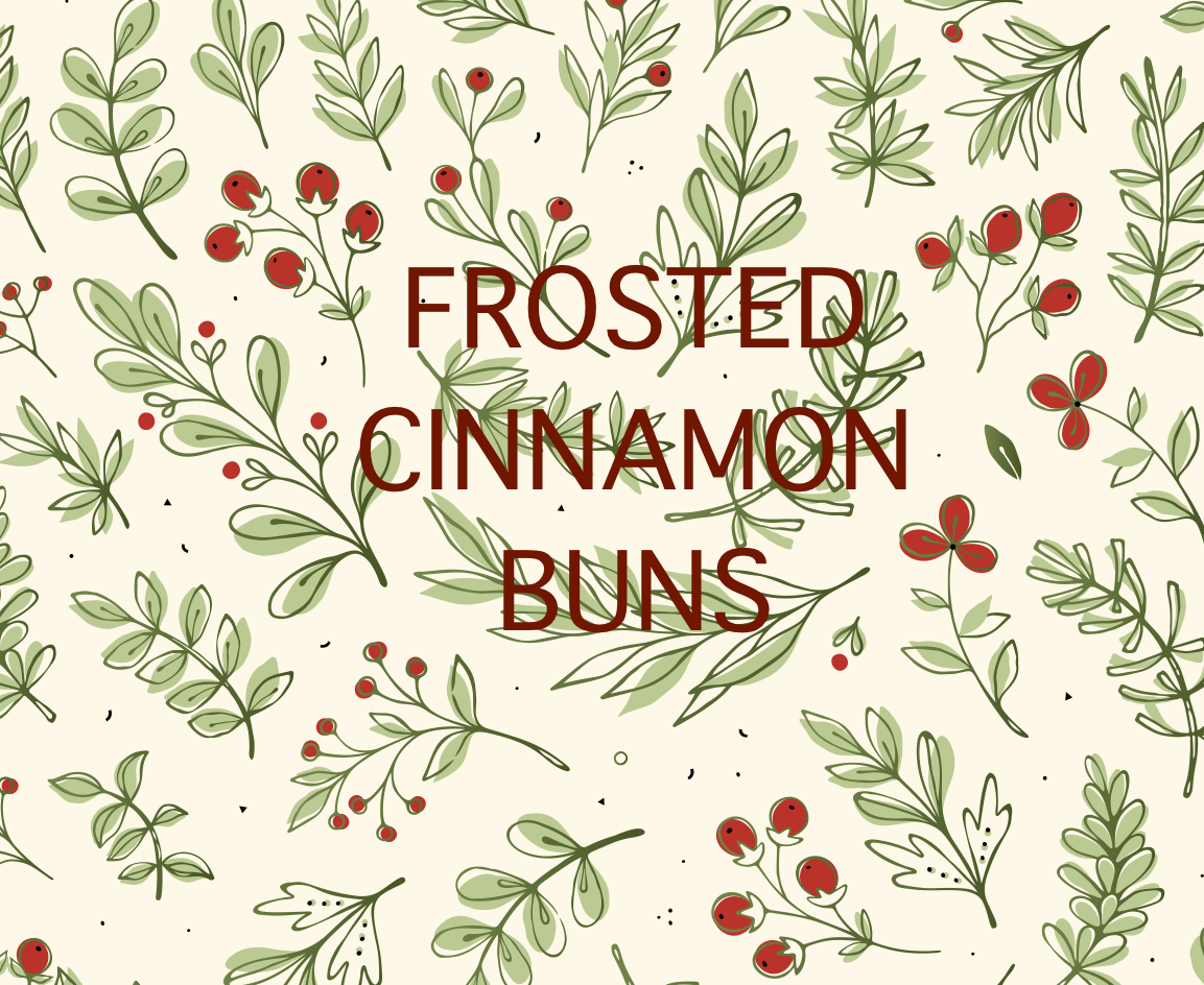 Frosted Cinnamon Bun