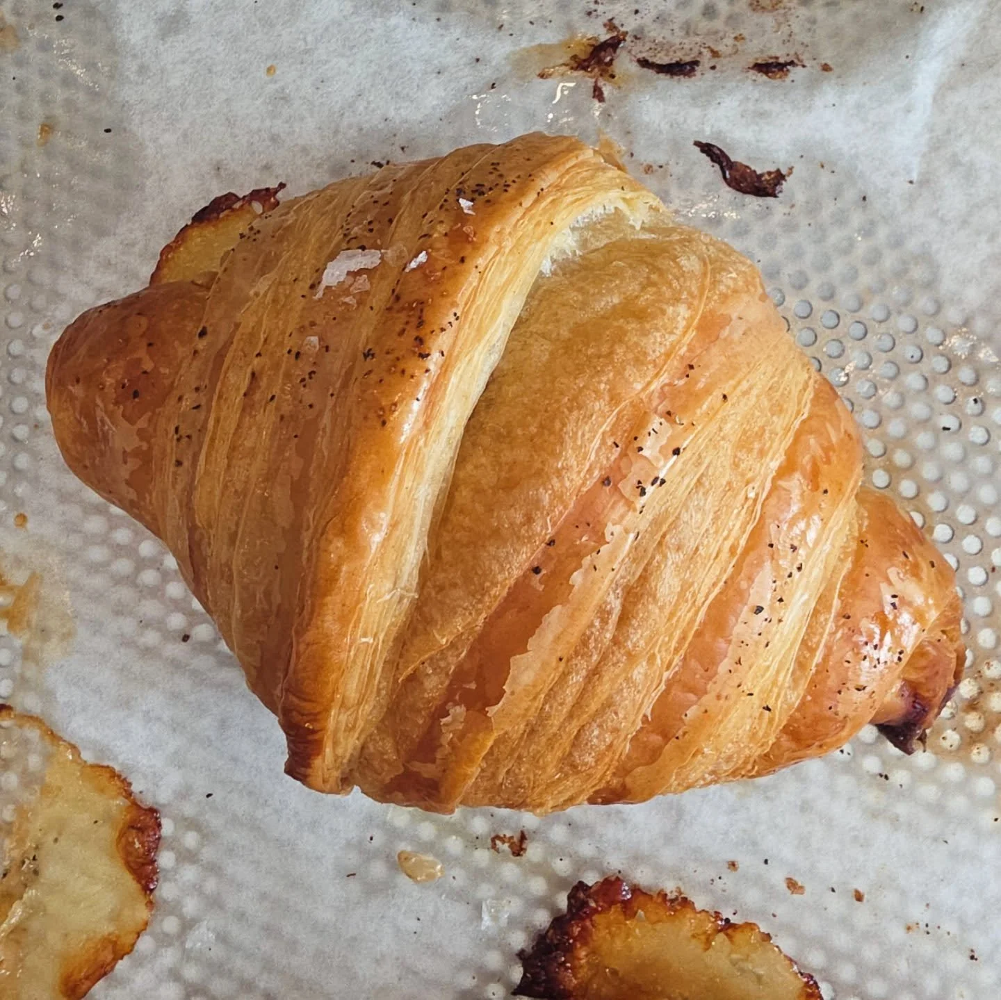 Remember we are open normal houses tomorrow, so come see us first on your to-do list! 🥐🧀