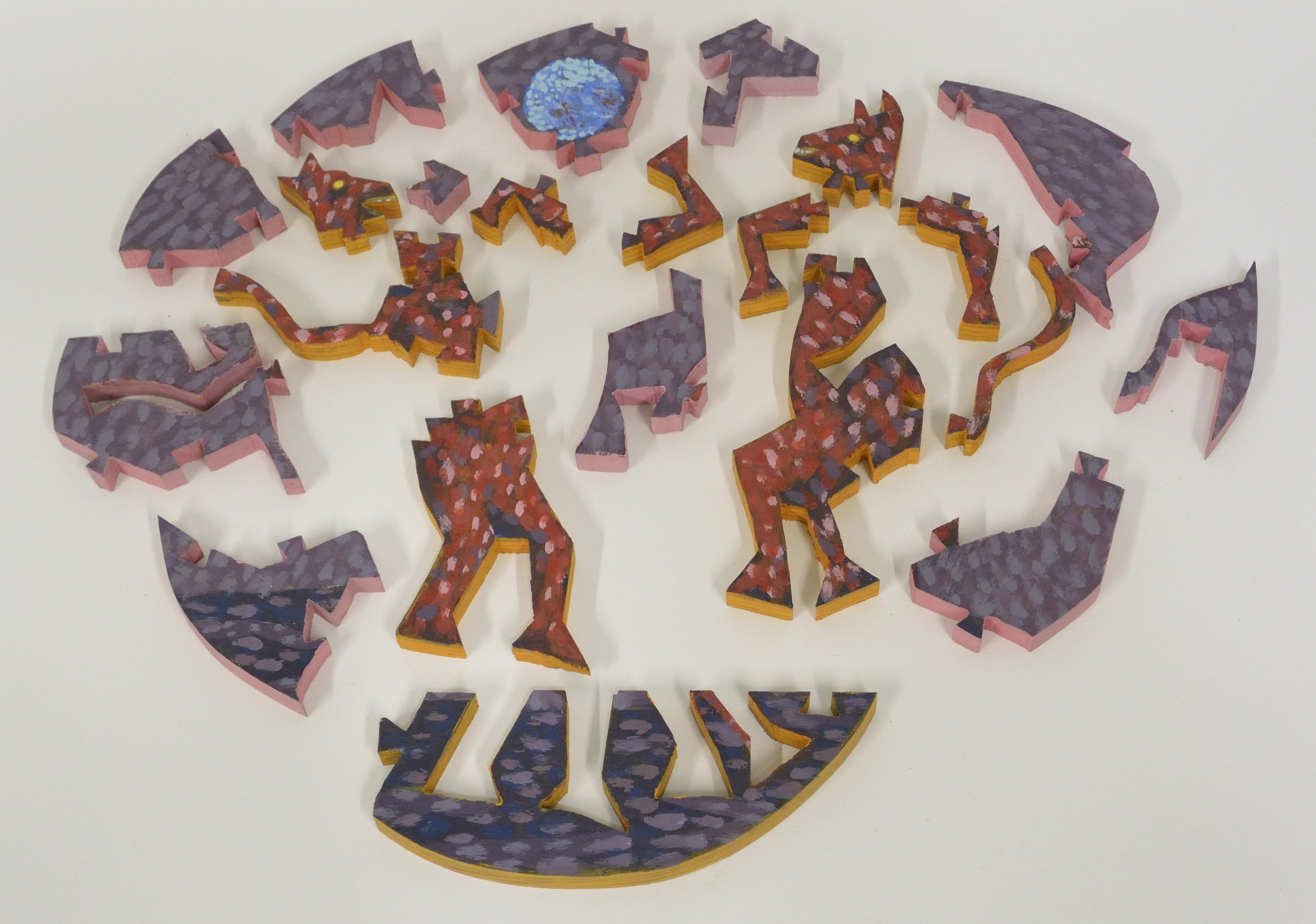 Disco Dogs (puzzle piece)