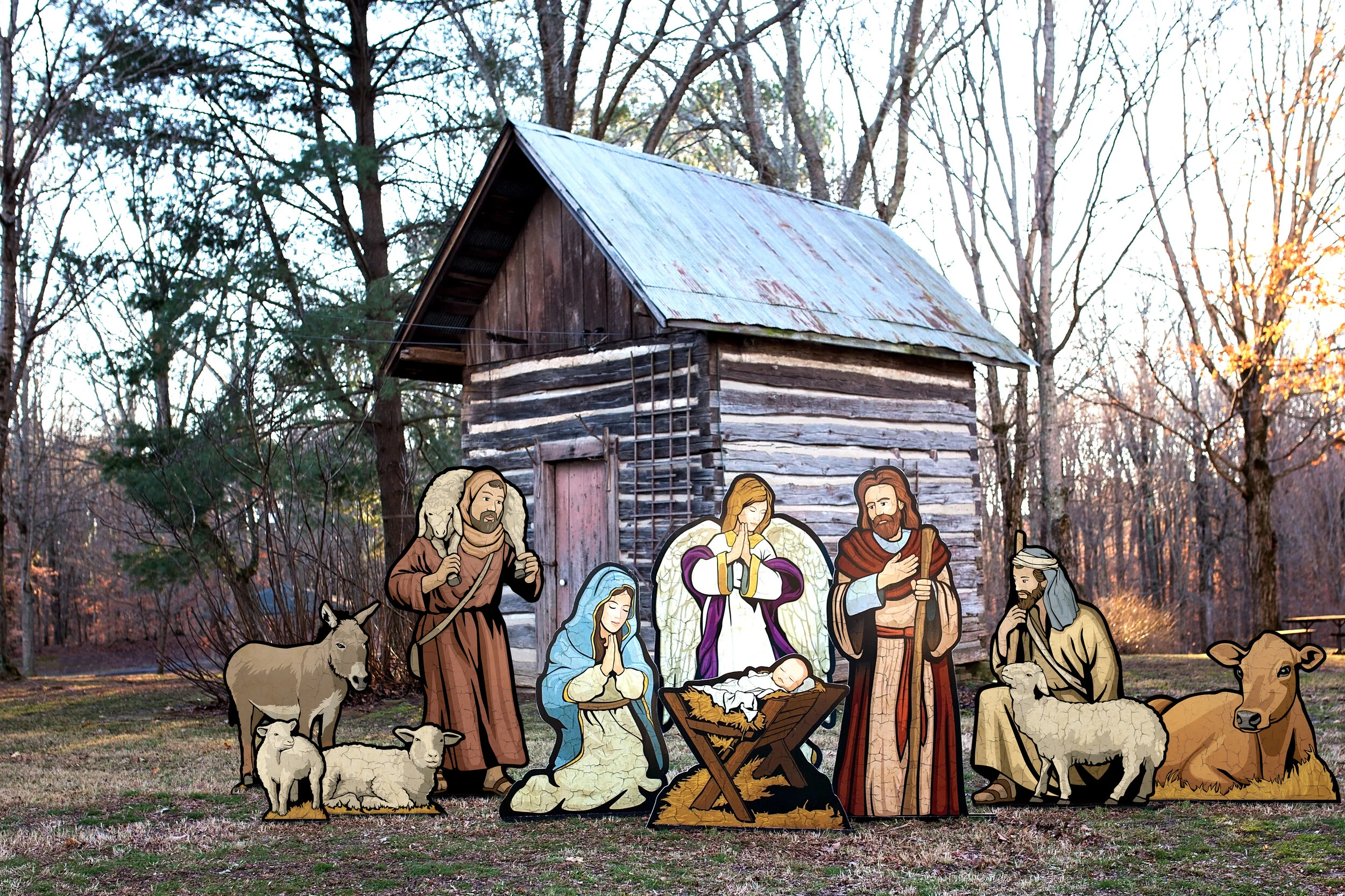Nativity (Series 2 Animals and Shepherds) — Vintage Visions