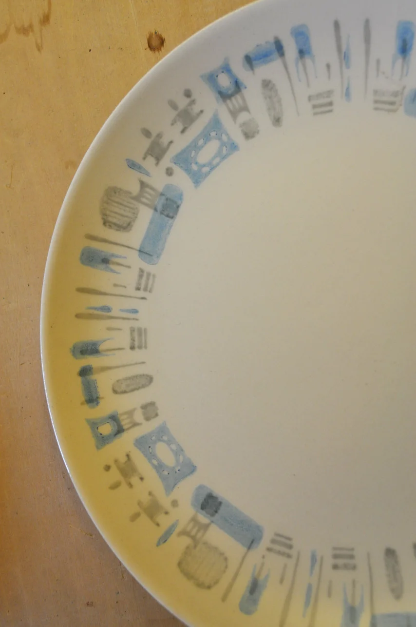 Blue Heaven Royal China Plate