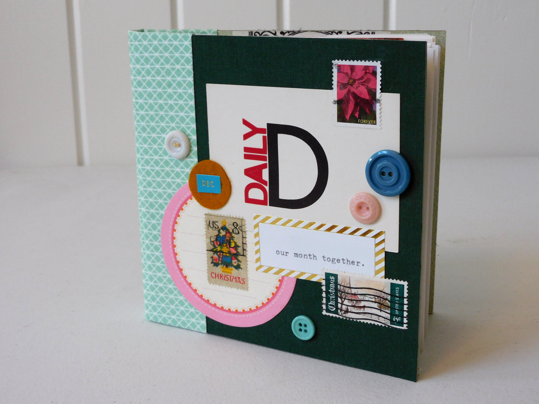 December Daily Handsewn Prompt Journal