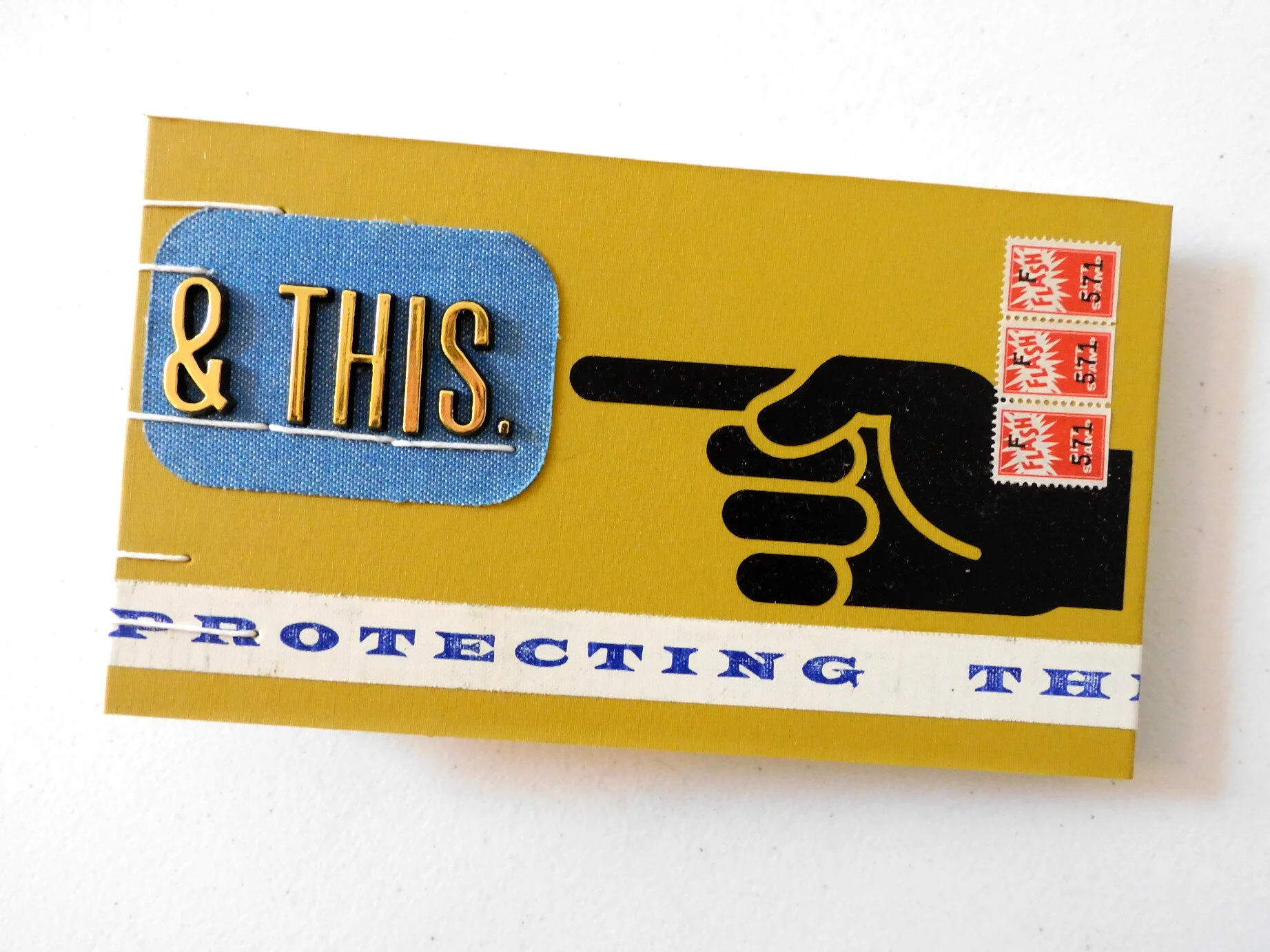 &amp; This Funky Hand-Sewn Journal