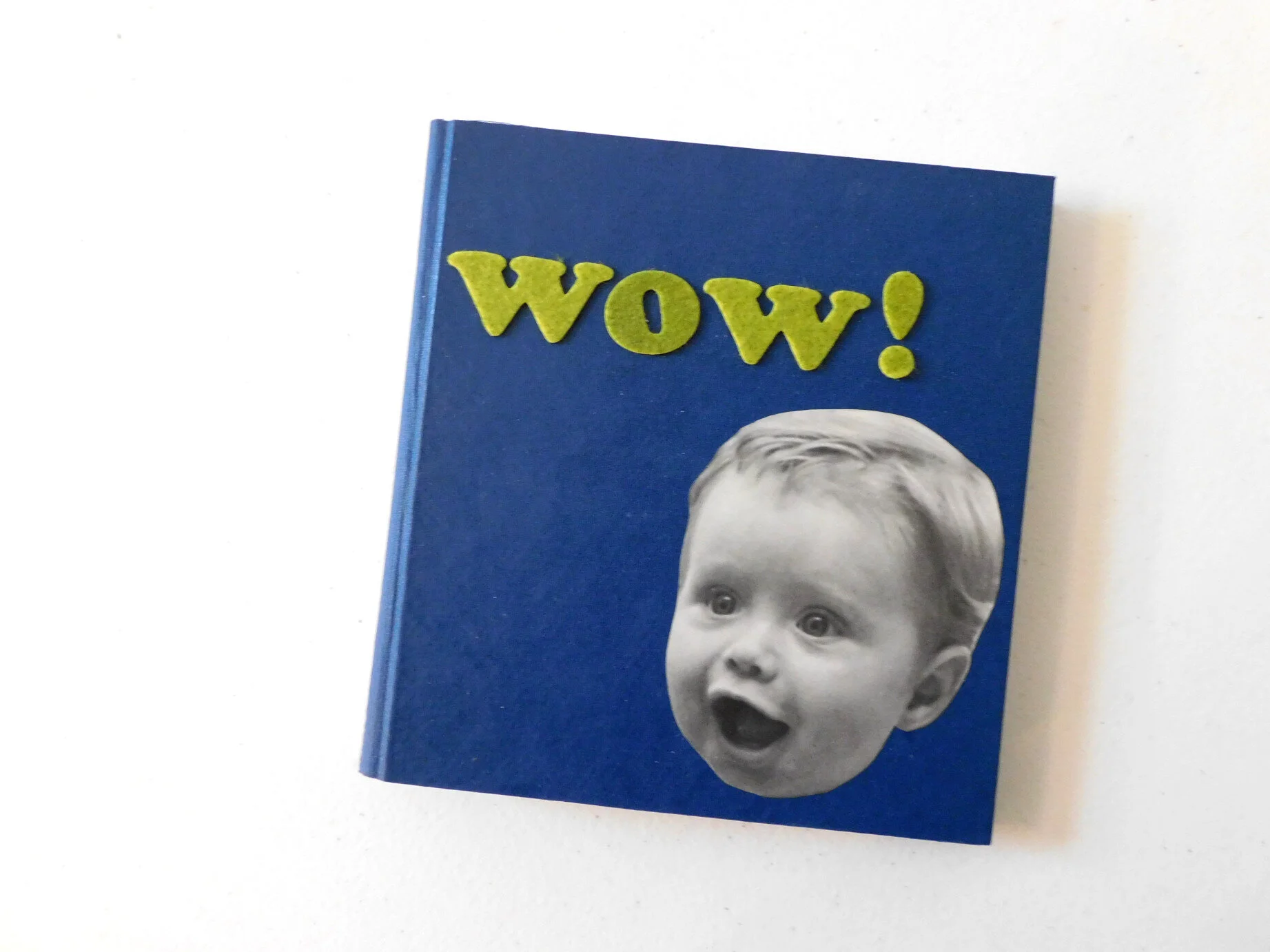 Wow! Wonder Themed Hand-Sewn Journal