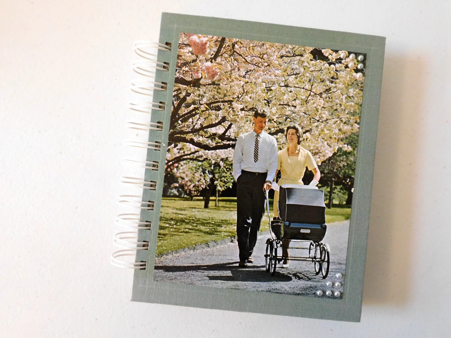 Classy Parents Wire-Bound Baby Book