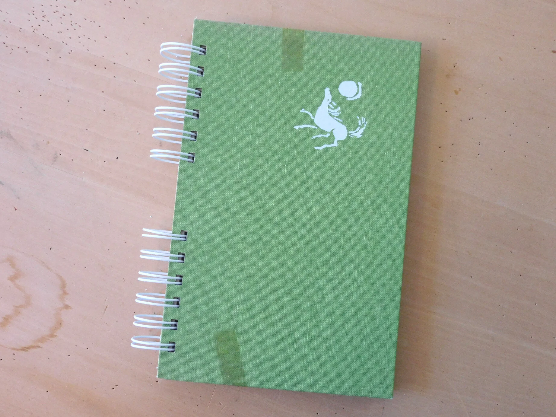 The White Stallion Wire-Bound Journal