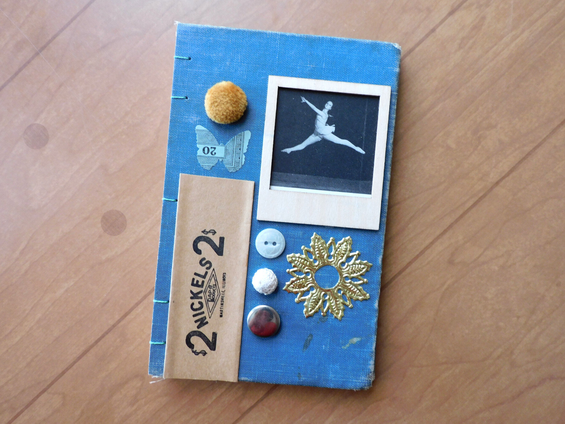 Bits &amp; Pieces Hand-Sewn Journal