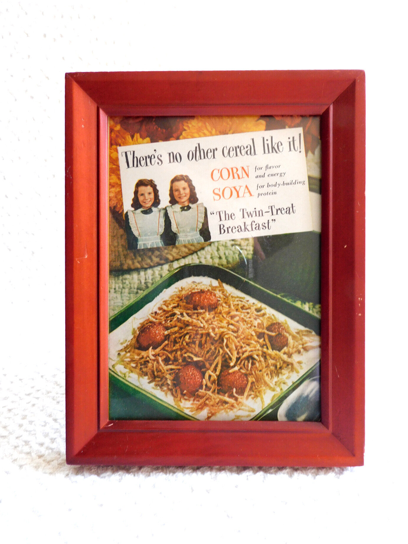 Fifties Cereal Advertisement Framed Art