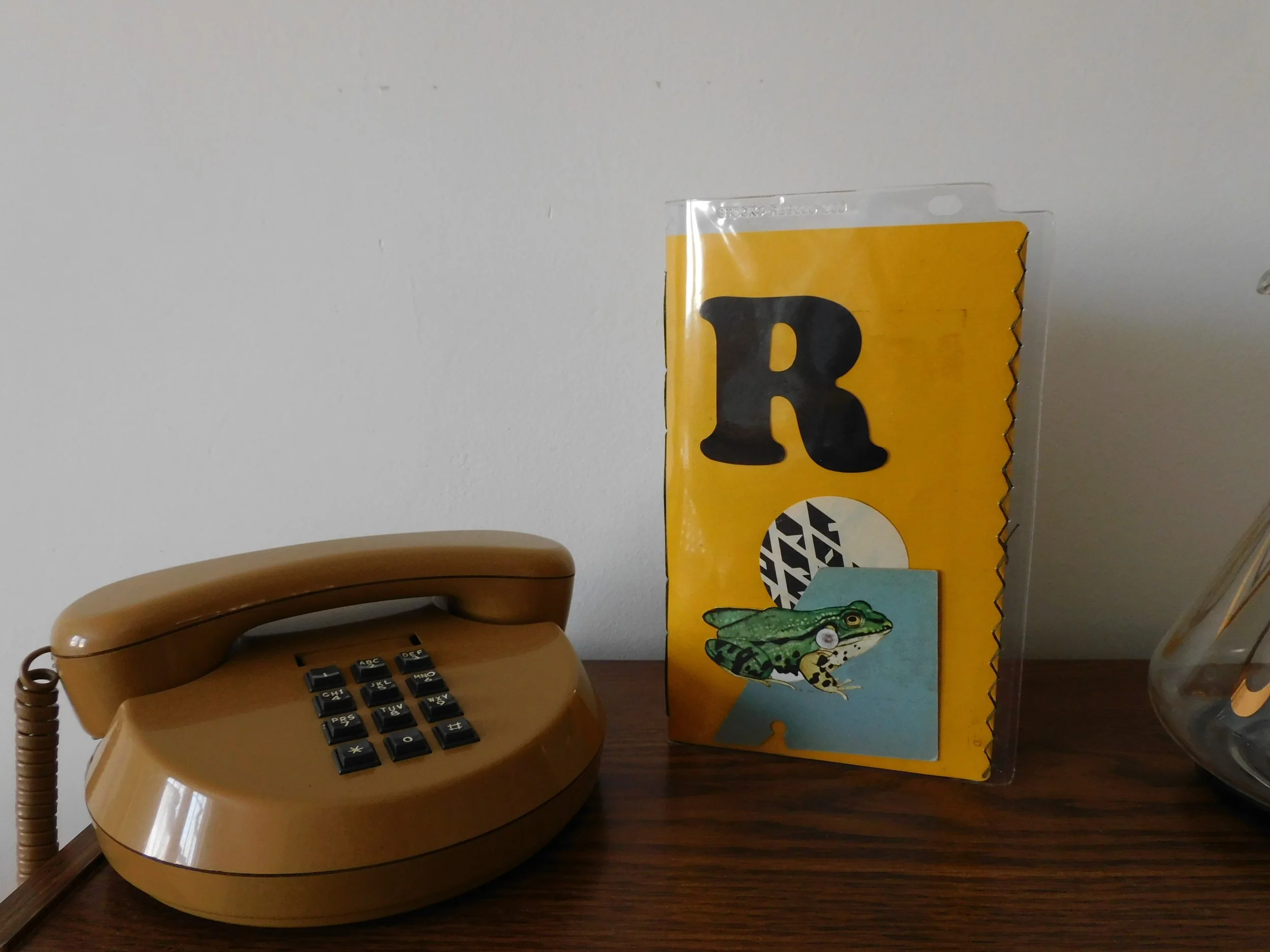 R Hand-Sewn Junk Journal