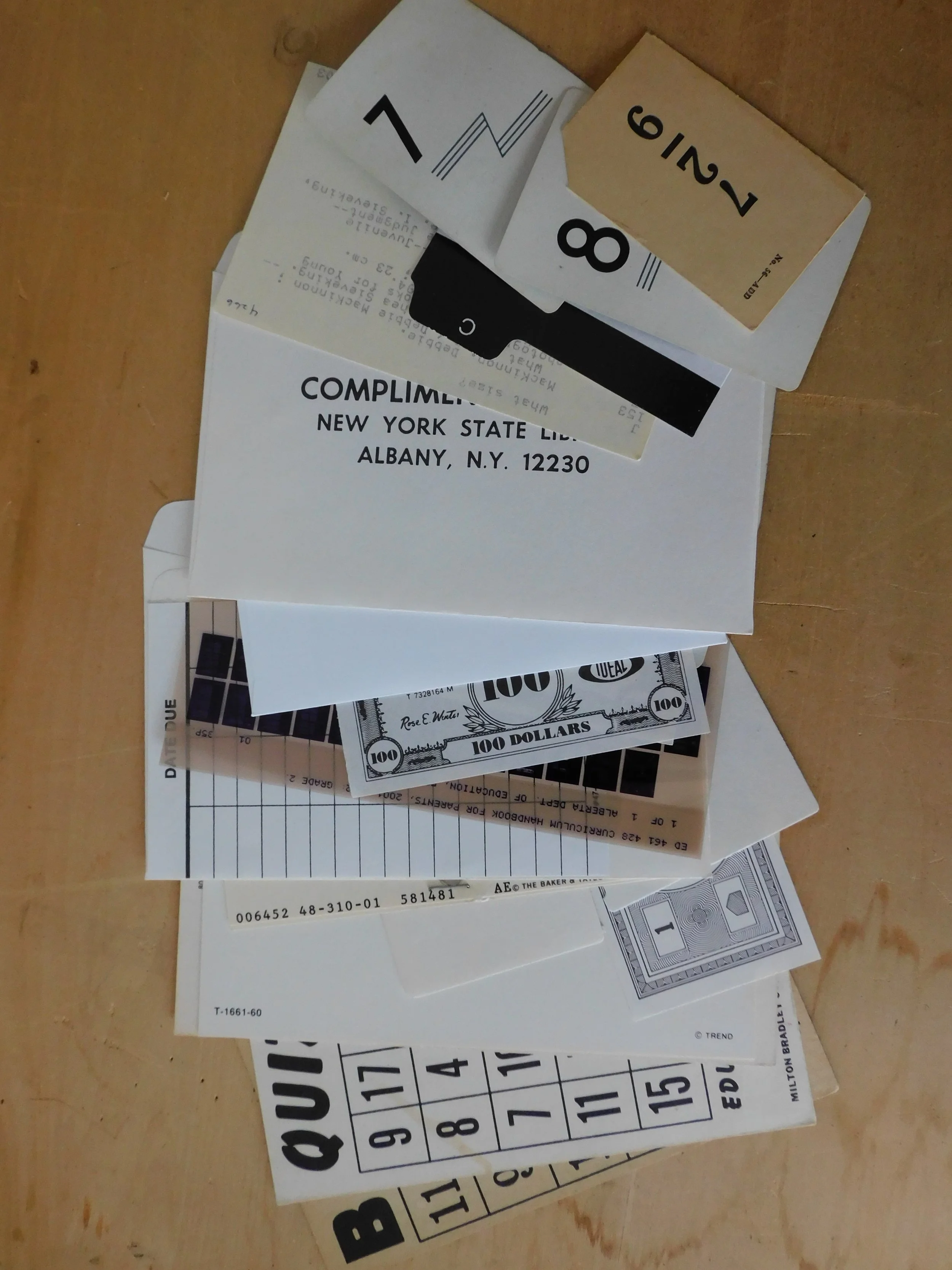 Black & White Vintage Ephemera Pack