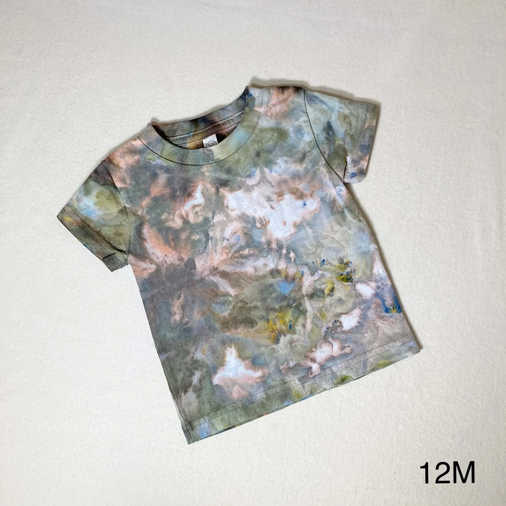 RTS Hand Dyed 100% Cotton T-shirt-12M