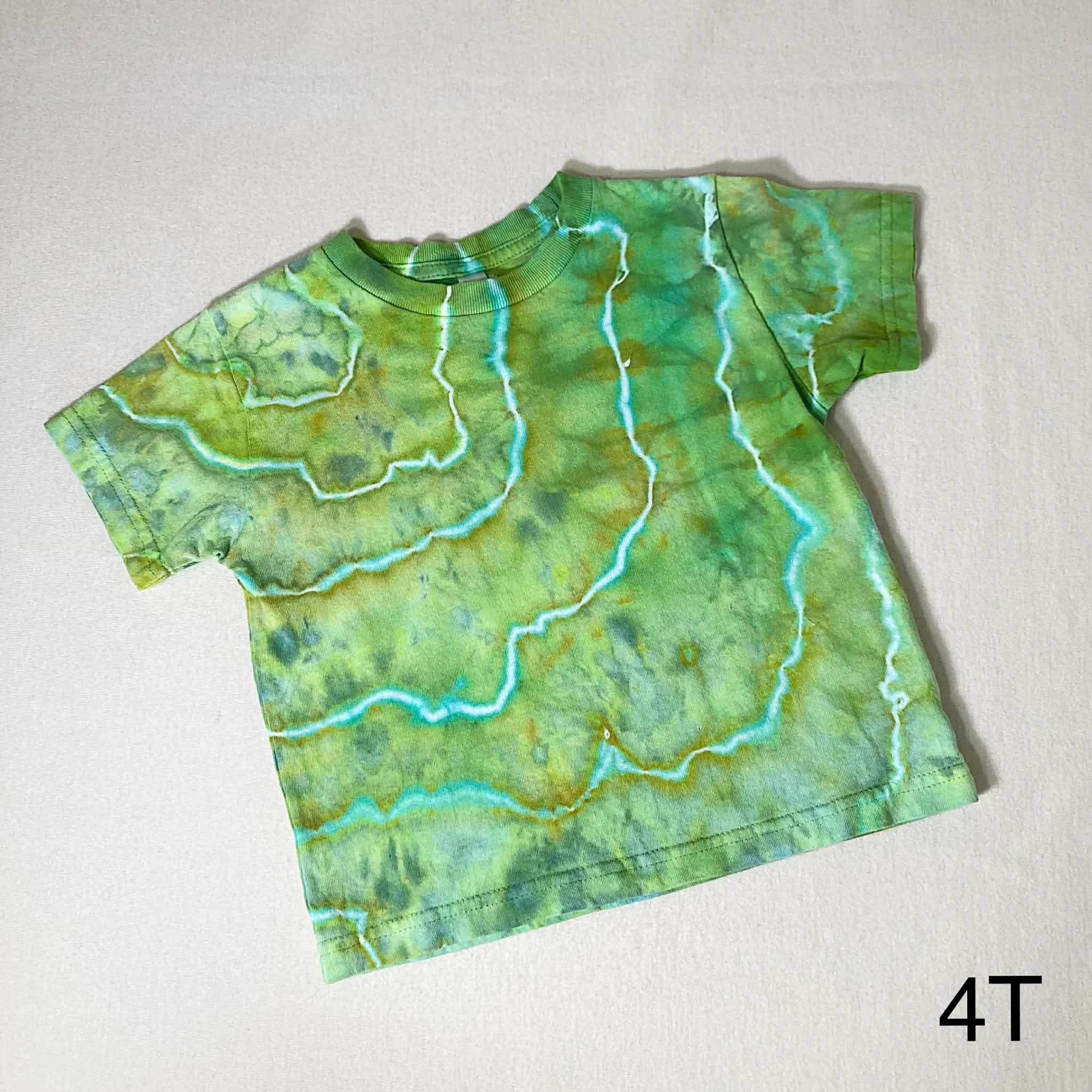 Ready to Ship Hand dyed 100% cotton T shirt-4T