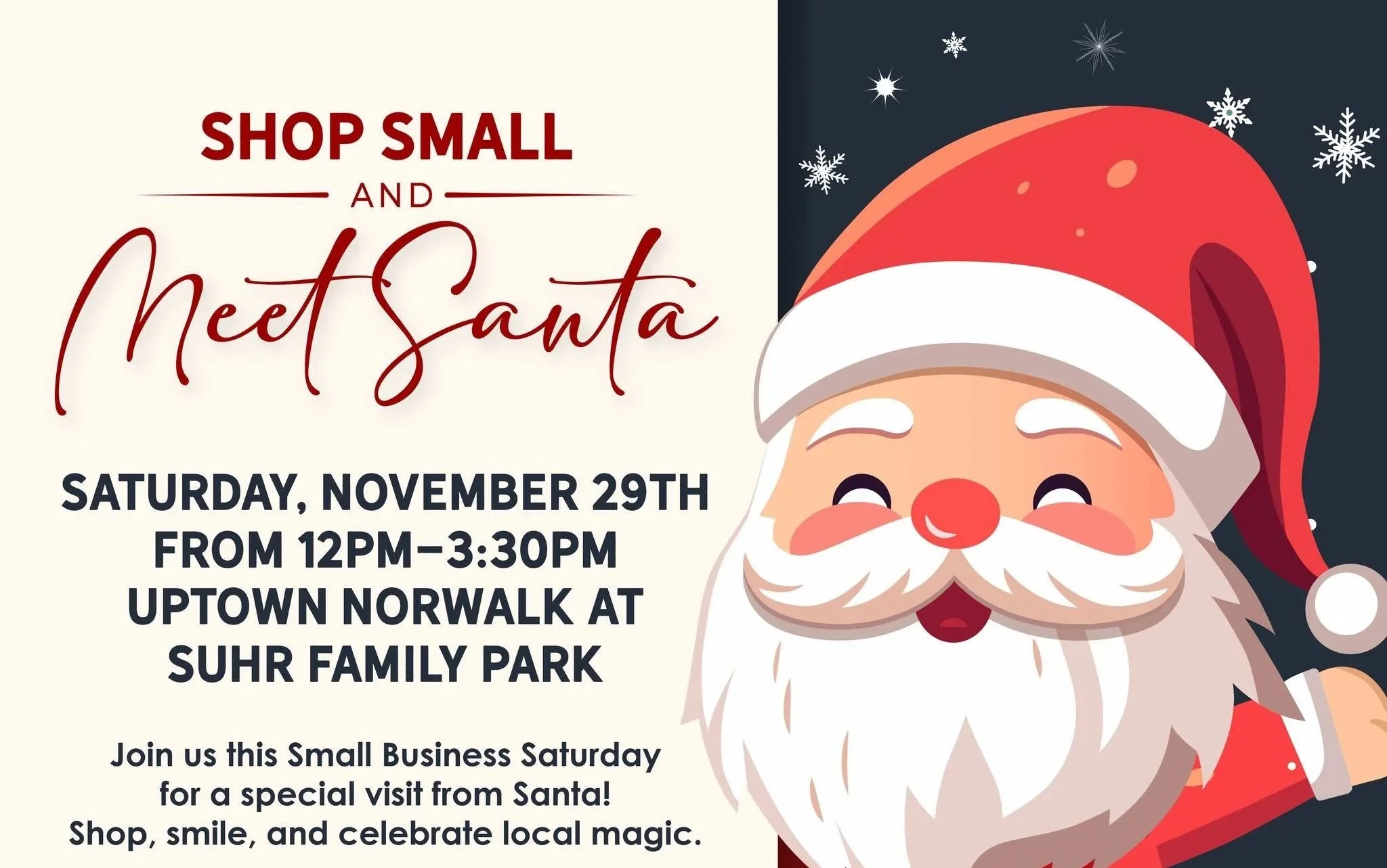 Shop small santa