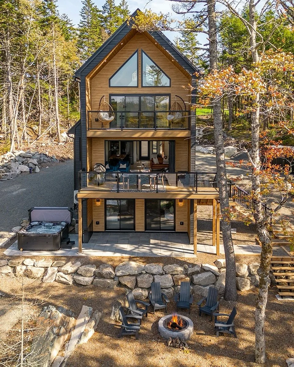✨ Welcome to Long Lake Oasis ✨

Tucked on Meek Arm, this one-of-a-kind lakefront home was designed to impress&mdash;and built for deep rest. With folding glass walls that open to the lake, a private hot tub, spa-style ensuite, and interiors you have 