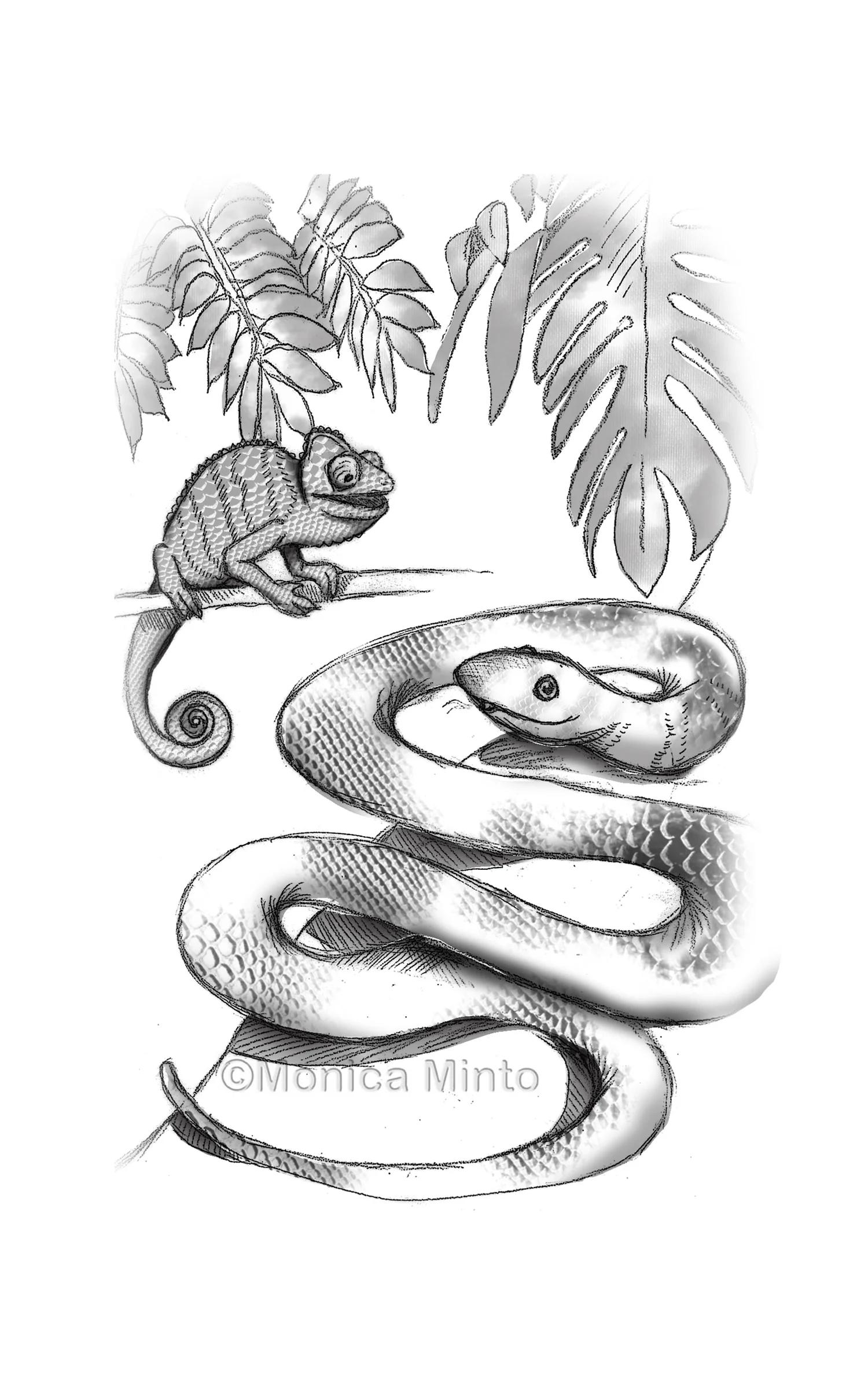illustration from Climber and Friends by Wendy Grant.
