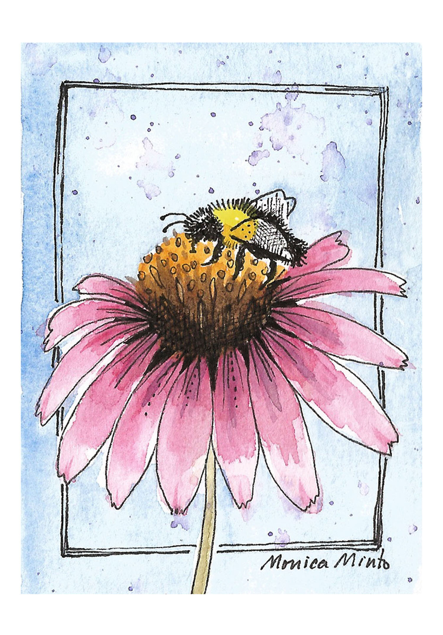 ACEO bee
