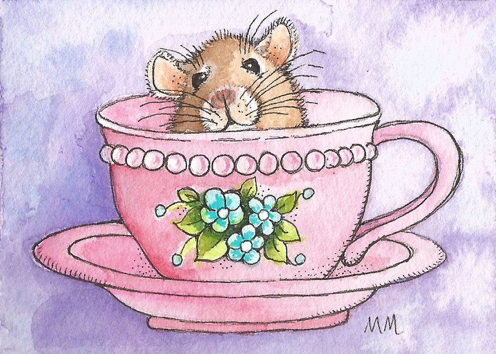 Mouse and teacup ACEO lr.jpg