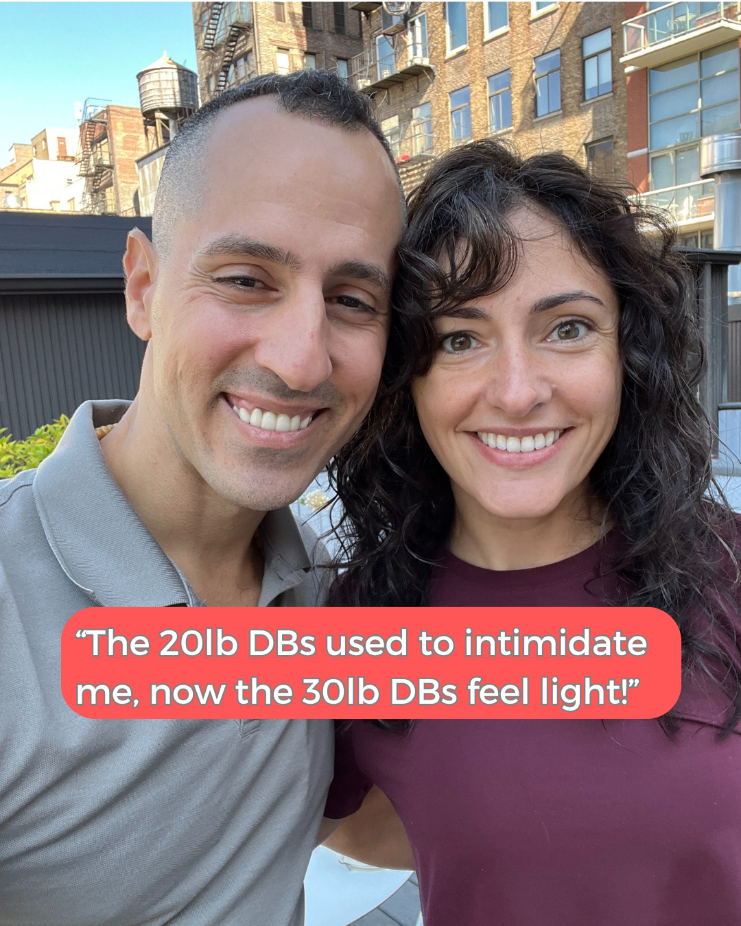 Jonathan Angelilli helped his NYC student get strong despite trauma & grief using private strength & nervous system coaching.